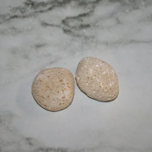 HAND CRAFTED 2 Jasmine Aroma Stones Aromatherapy Essential Oil Diffuser Pair - Picture 2 of 14